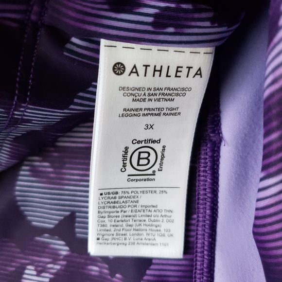 Athleta | Rainier Printed Tight Legging | 3X - Picture 8 of 8